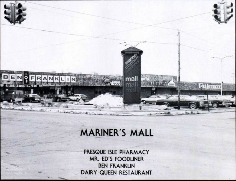 Mariners Mall - 1980 Rogers City High School Yearbook (newer photo)